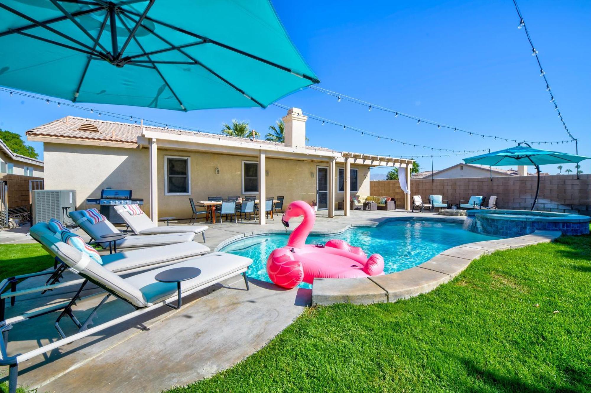 Casa Desert Muse With Heated Pool Spa Firepit Mini Golf And Games Індіо Екстер'єр фото