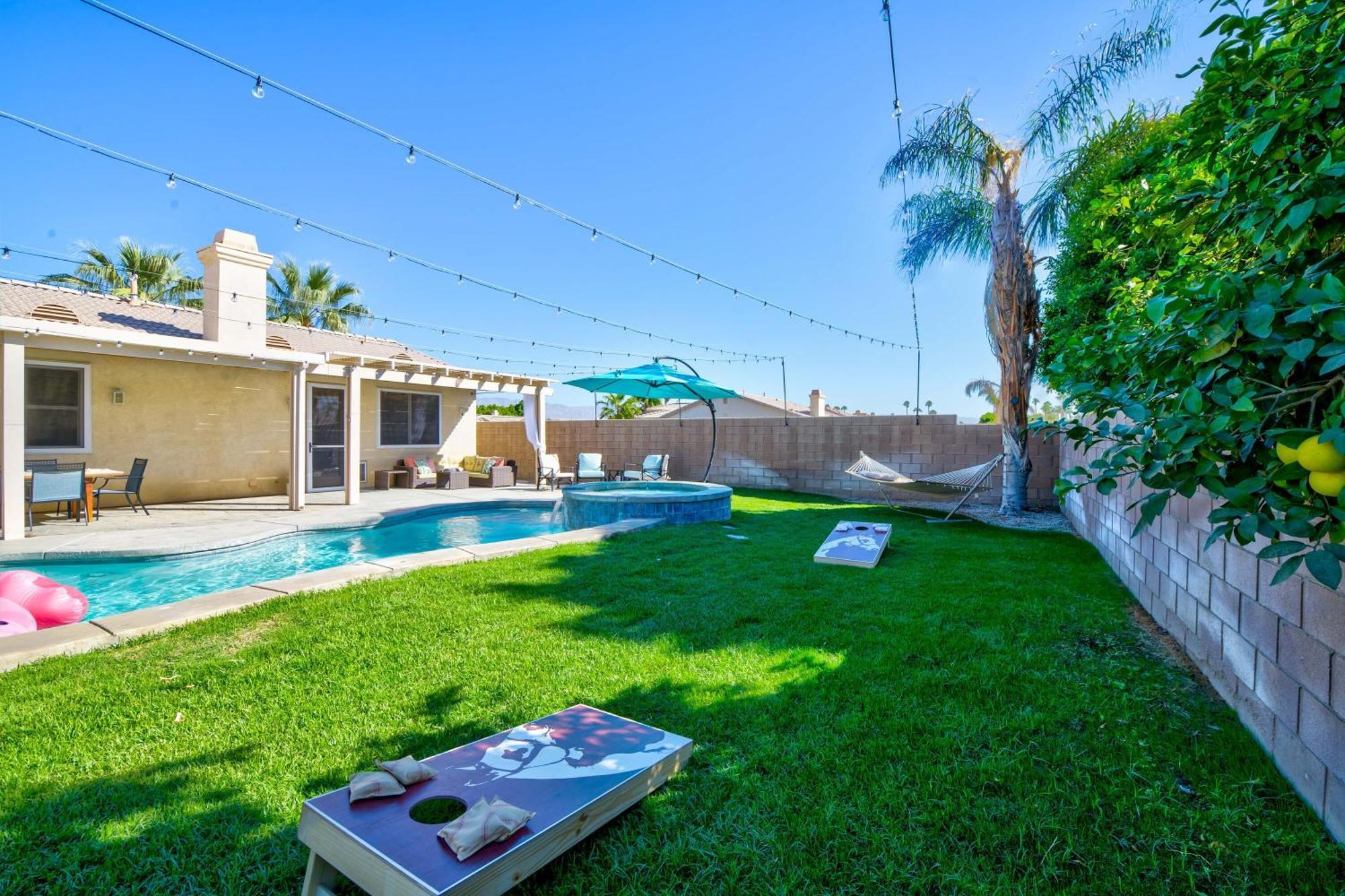 Casa Desert Muse With Heated Pool Spa Firepit Mini Golf And Games Індіо Екстер'єр фото