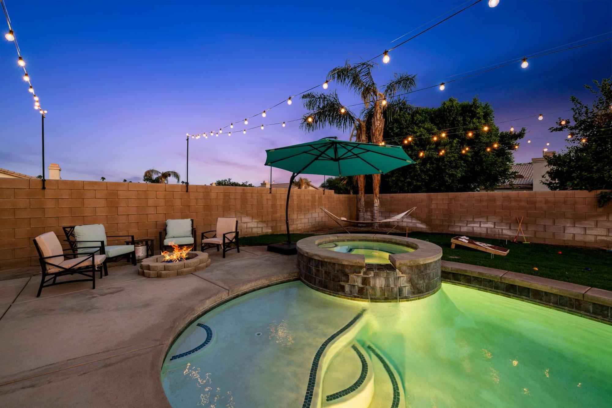 Casa Desert Muse With Heated Pool Spa Firepit Mini Golf And Games Індіо Екстер'єр фото